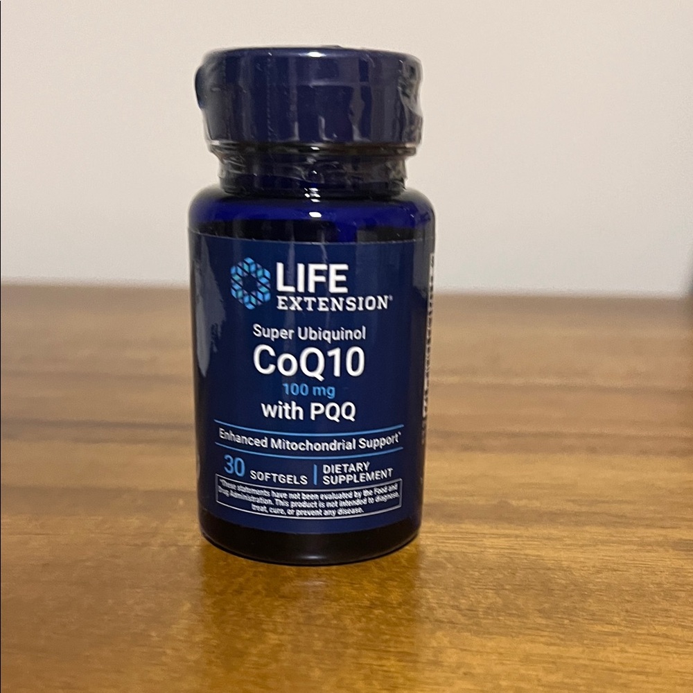 CoQ10 100 mg Super Ubiquinol with PQQ - Blue